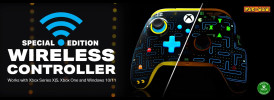 PowerA Advantage Wireless, Xbox Series X|S, Xbox One, PC, Hall-effect, Pac-Man, Vezeték nélküli kontroller