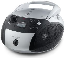 Grundig GRB 3000 BT 3W MP3 ezüst/fekete CD lejátszó rádió