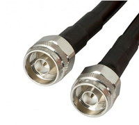 ALLNET ALL-CAB-NM-NM2-RG8 koax kábel 2 M N-típusú Fekete