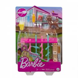 Mattel Barbie (GRG75/GRG77) Kerti mini játékszett Csocsóasztal