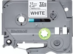 Brother TZE-231s (12mm) - 4m fehéren fekete eredeti laminált P-touch szalag