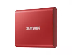 Samsung T7 1000GB USB 3.2 piros külső SSD