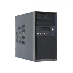 Chieftec CT-01B-350GPB mATX Midi  350W PSU fekete számítógép ház