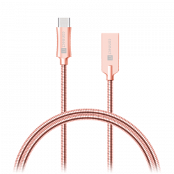 Connect IT CCA-5010-RG Wirez USB-A - USB-C 1 m rózsaarany kábel
