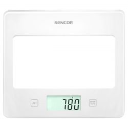 Sencor SKS 5030WH max. 5 kg, 1 g pontosság Fehér konyhai mérleg