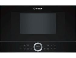 Bosch BFL634GB1 21l 900W fekete beépíthető mikrohullámú sütő
