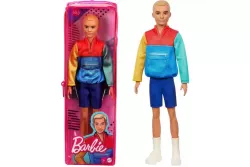 Mattel Barbie (DWK44/GRB88) Fashionistas Ken Szőke hajú baba színes kabáttal
