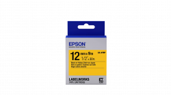 Epson LK-4YBP címkéző szalag Sárgán fekete