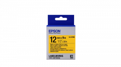 Epson LK-4YBW címkéző szalag Sárgán fekete