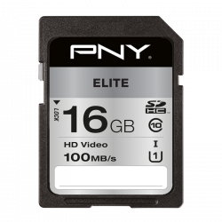 PNY Elite 16GB SDHC Class 10 UHS-I memóriakártya