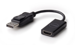 DELL DANAUBC087 0,2 M DisplayPort HDMI Fekete video átalakító kábel