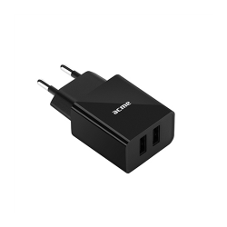 ACME CH204 2.4A univerzális fekete 2x USB hálózati töltő