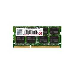 Transcend 4GB DDR3 1333MHz CL9 SODIMM memória