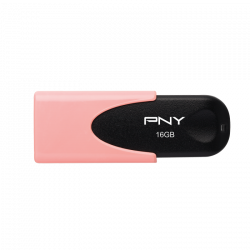 PNY FD16GATT4PAS1KL-EF Attaché 4 16GB, USB 2.0 rózsaszín-fekete pendrive