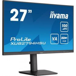 iiyama ProLite XUB2794HSU-B6 68,6 cm (27") 1920 x 1080 px Full HD Fekete monitor