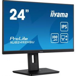 iiyama XUB2492HSU-B6 60,5 cm (23.8") 1920 x 1080 px Full HD LED Fekete monitor