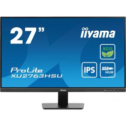 iiyama ProLite XU2763HSU-B1 68,6 cm (27") 1920 x 1080 px Full HD LED Fekete monitor