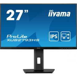 iiyama ProLite XUB2793HS-B6 LED 68,6 cm (27") 1920 x 1080 px Full HD Fekete monitor