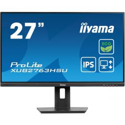 iiyama ProLite XUB2763HSU-B1 68,6 cm (27") 1920 x 1080 px Full HD LED Fekete monitor