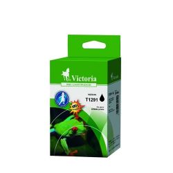 VICTORIA T12914011 18ml fekete utángyártott tintapatron