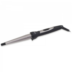 Brock HC 1325 BK, 25W, 13-25 mm, Automata termosztát, PTC, Fekete-Inox, Hajsütővas