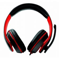 Esperanza EGH300R CONDOR mikrofonos piros sztereó gamer fejhallgató