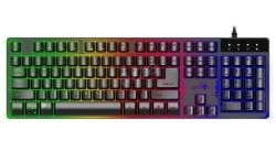 Genius Scorpion K8 RGB LED HU fekete gamer billentyűzet