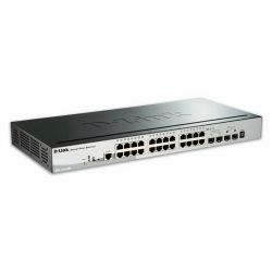 D-Link 28-Port Gigabit Stack PoE SmartPro Switch 2x SFP and 2x 10G SFP+ ports (Switch)