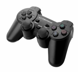 Esperanza EG106 Corsair, PS2/PS3/PC, USB, Fekete Vezetékes kontroller