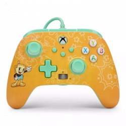 PowerA Enhanced Wired, Xbox Series X|S, Xbox One, PC, Cuphead: Ms. Chalice, Vezetékes kontroller