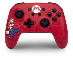 PowerA EnWireless Nintendo Switch Vezeték Nélküli Here We Go Mario kontroller
