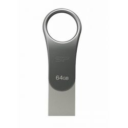 Silicon Powe Mobile C80 64GB USB 3.0 Type-C ezüst pendrive