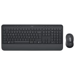 Logitech Signature MK650 RF+, Bluetooth, 118 gomb, max. 4000 dpi, magyar grafit üzleti billentyűzet + egér