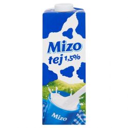 Mizo 1 l UHT (1,5%) zsírszegény tej 