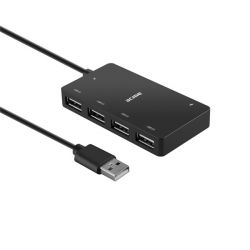 Acme HB510 4 portos USB 2.0 fekete USB Hub