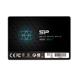 Silicon Power SSD Ace A55 512GB 2.5'' SATA III 6GB/s 560/530 MB/s 3D NAND belső SSD