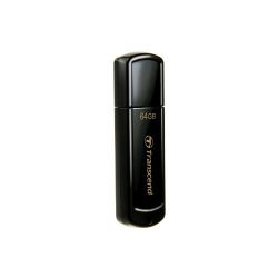 Transcend Jetflash 350 64GB USB 2.0 fekete pendrive