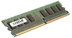 Crucial 1GB DDR2 UDIMM 1 x 1 GB 800 Mhz memória