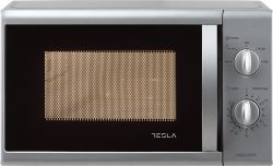 Tesla MW2030MS 20 L, 700 W, 5 fokozat Ezüst-Fekete mikrohullámú sütő