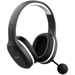 Trust 24502 GXT 391 Thian 20 Hz - 20 000 Hz, RF 5.8 GHz, 3.5 mm Jack, USB, 100 dB Fekete-Fehér gamer headset
