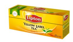 Lipton Yellow label 25x2g filteres fekete tea