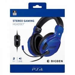 Bigben Interactive Stereo Gaming Headset V3 kék vezetékes mikrofonos fejhallgató