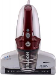 Hoover Vortex Ultra MBC 500UV 011 500 W, 0.3 l bordó-szürke kézi porszívó