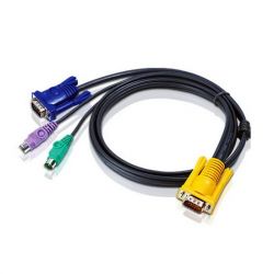 ATEN KVM Cable (HD15-SVGA, PS/2, PS/2) - 3m