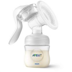 Philips SCF430/10 Avent 120 ml, 0m+ etetőcumi Fehér-Átlátszó kézi mellszívó készlet