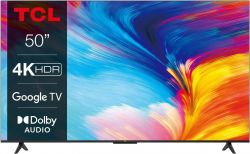 TCL P63 Series 50P635 televízió 127 cm (50") 4K Ultra HD Smart TV Wi-Fi Fekete