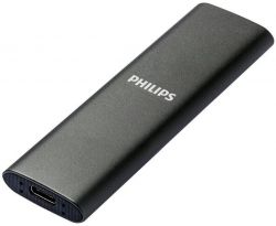 Philips FM02SS030P/00 Ultra Speed USB-C, SATA, 2 TB Szürke-Fekete külső SSD