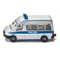 Siku 34702 (8 cm) ezüst-kék Mercedes-Benz rendőr furgon
