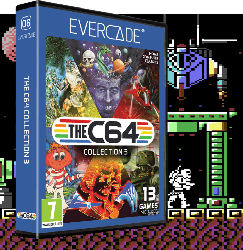 Evercade C6, The C64 Collection 3, 13in1, Retro, Multi Game, Játékszoftver csomag