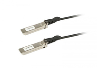 ALLNET SFP+/SFP+, 10Gbit, 1m InfiniBand és száloptikai kábel Fekete, Ezüst